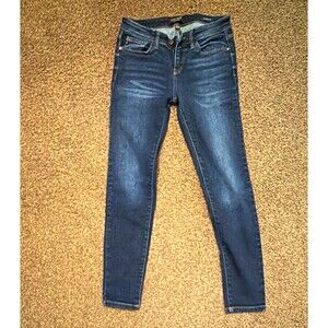 Judy Blue Women's Los Angeles High Rise Skinny Dark Wash Stretch Jeans 7/28